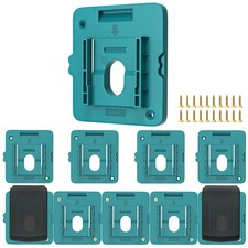 Battery Mount Holder Work for Makita 18V Batteries, Wall Mounts Hanger Fit fo...