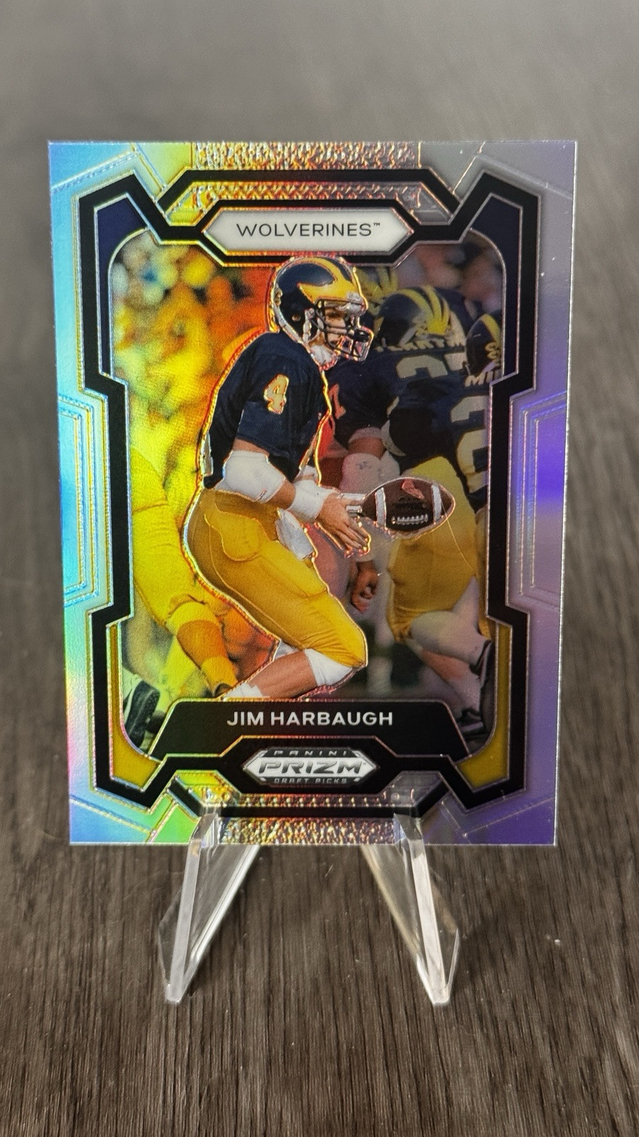 2024 Panini Prizm Draft Picks - Silver Prizm #50 Jim Harbaugh