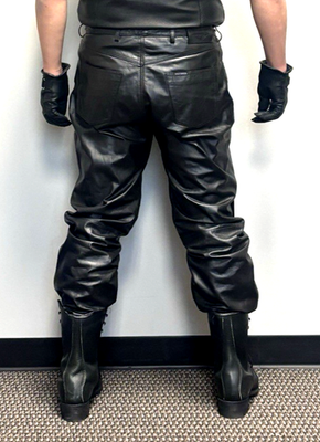 Genuine Harley Davidson Leather Pants CA-03402 Size 38 | eBay