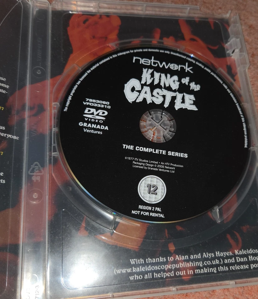 King Of The Castle (1977) : The Complete Series Rare Network DVD All 7 Episodes - Image 2 of 3