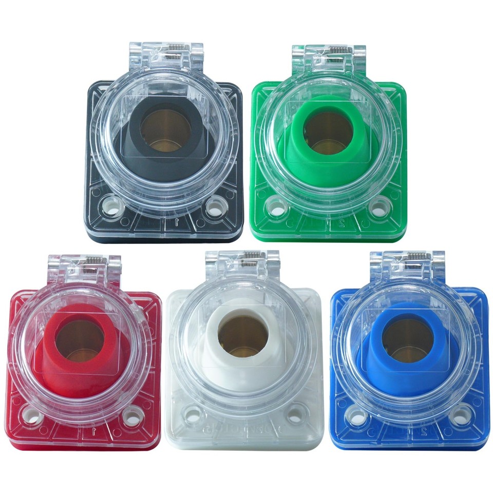 400A Camlock Power Socket - 5 Colors, 5 Female Connectors for Power ...