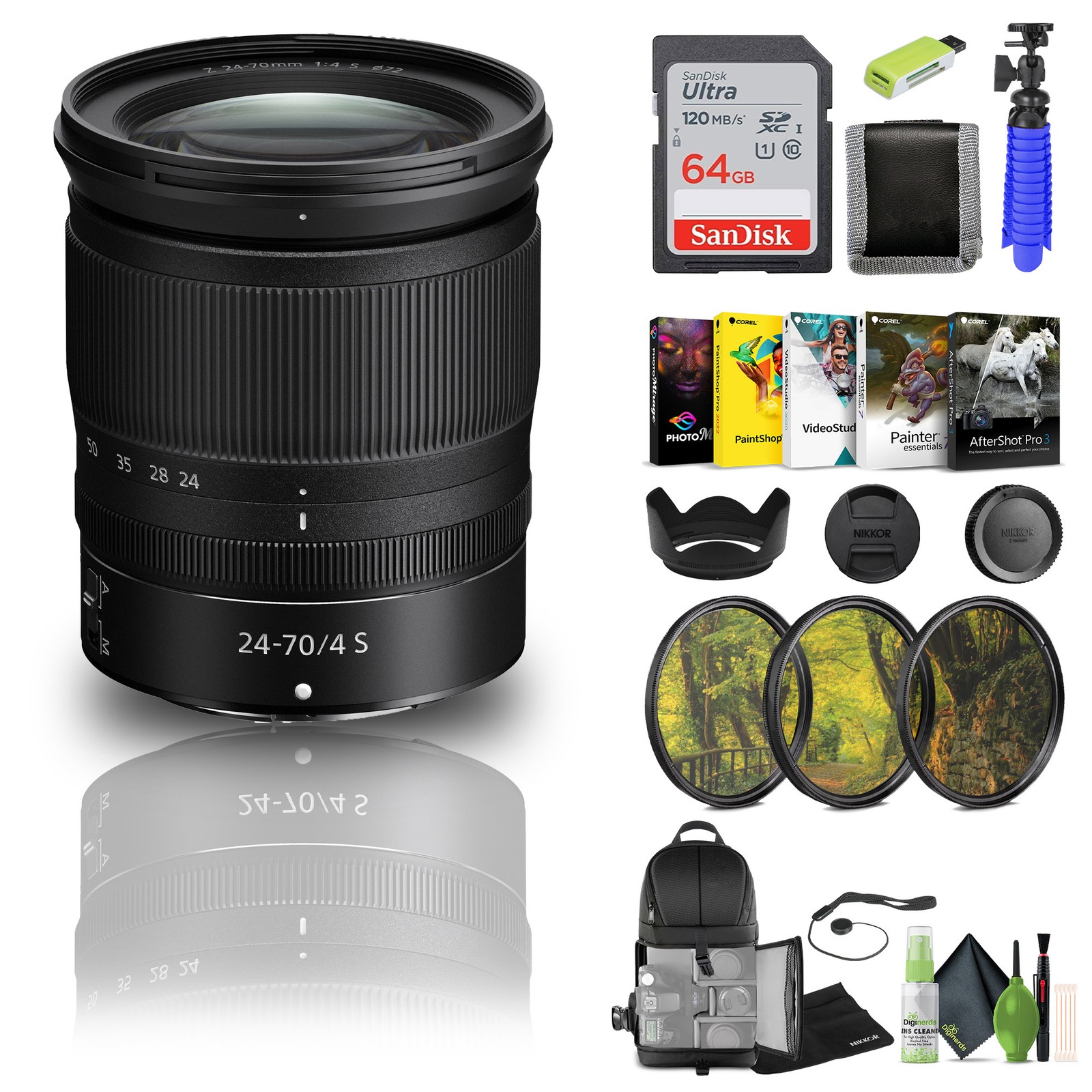 Nikon Z8 Mirrorless Camera NIKKOR Z 24-70mm f 2.8 S II Lens Kit 5