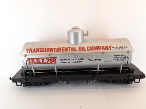 GKUE6 LGB 408001 US Kesselwagen 4080 Y01 der Transcontinental Oil Company Spur G | Condition: Gebraucht