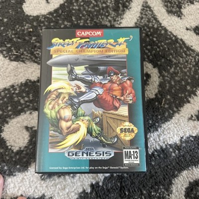 Street Fighter 2: Special Champion Edition (Sega Genesis) Complete - Authentic