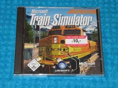 Neu (sealed): Microsoft Train Simulator - PC Spiel Klassiker Simulation Sammler