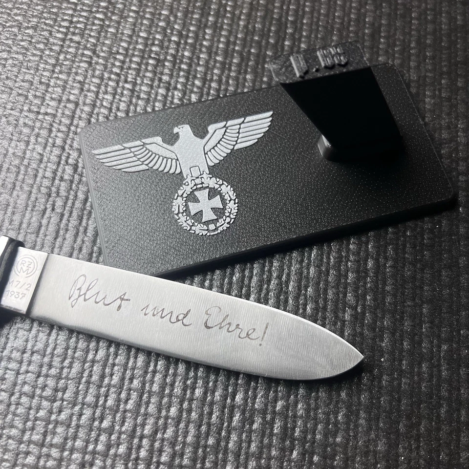 Suporte de exibição para pistola Luger P08 suporte para arma de manutenção Segunda Guerra Mundial alemão - Imagem 3 de 4