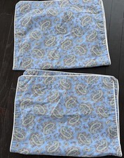 RALPH LAUREN Studio Paisley Oceanside Blue Pillow Sham SET  King
