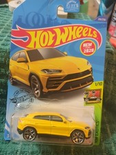 Hot Wheels New For 2020, ‘17 Lamborghini Urus -Yellow