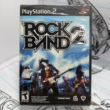 Rock Band 2 (Sony PlayStation 2, 2008) PS2 New