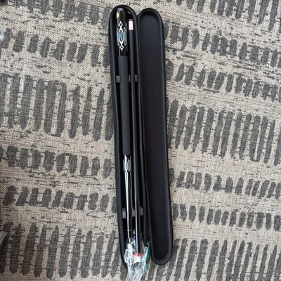 Mizerak Two-Piece 18 oz 58'' Billiard Cue with Case and Accessories
