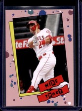 2019 Topps Throwback Thursday Mike Trout #140 Angels