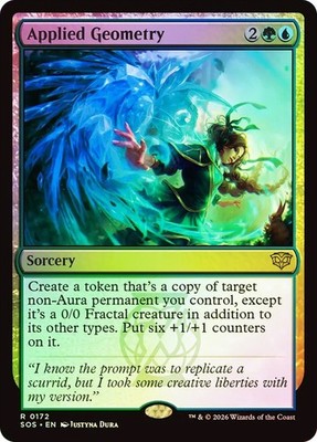 Foil Applied Geometry [Secrets of Strixhaven] MTG