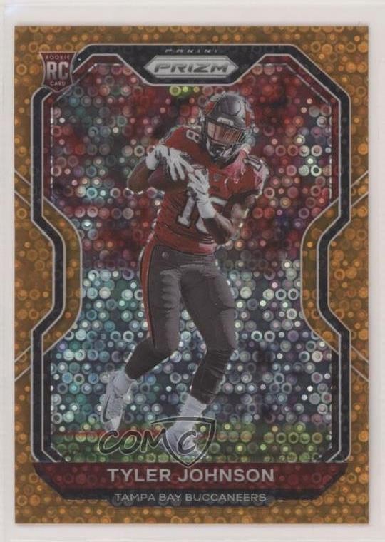 2020 Panini Prizm Rookie Orange Disco Prizm Tyler Johnson #321 02l6