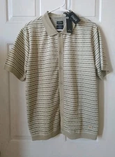 BUFFALO DAVID BITTON MEN'S WRENLEY SHORT SLEEVE WOVEN SHIRT, SIZE L