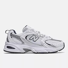 SALE! NewBalance Men's 530 WHITE with NATURAL INDIGO