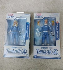 Marvel Legends Fantastic 4 First Steps Invisible Woman & Johnny Storm Figures