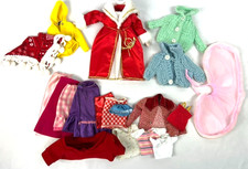 Lot of 19 Vtg BARBIE Clothes Outerwear Skirts Tops 1 Label Some OOAK As Is