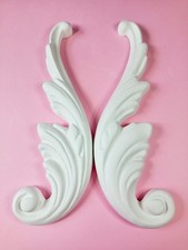 Gips Stuck Element "Engelsflügel" Ornament Relief Stuckdekor Verzierung