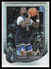 2025-26 Bowman Chrome Mojo Refractors #BCV104 Naz Reid