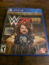 WWE 2K19 PlayStation 4 Game. Tested And Works Great. Excellent. PS4 GAME