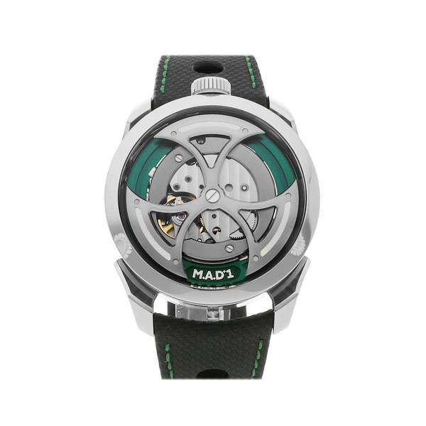 M.A.D.1 Edition 1 Green by MB&F Stahl Automatik Uhr 42mm Armband M.A.D.1 GRÜN