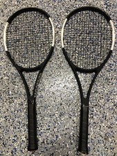 2 Wilson Pro Staff 97 v12 Countervail 4 1/4 Tennis Rackets 0566-4/5