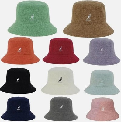 Damen Herren Mütze Neu Kangol Bermuda Freizeit Fischerhut Flat Top Strickmützen