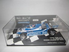 PMA Minichamps 1/43 Ligier JS11 1979 Spanish GP Winner Patrick Depailler Minicar