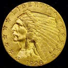1926 $2.5 Gold Indian Head Quarter Eagle Head ~ ALMOST UNCIRCULATED