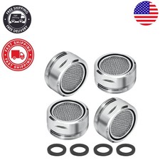 Brass Faucet Aerator Kit - 12 GPM Flow, Easy Install Gaskets Included