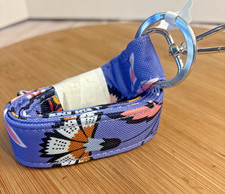 Vera Bradley Lighten Up Mural Gardens Wide Lanyard- floral - NWT