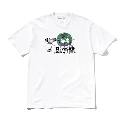 Brand New Mens Butter Drill T-shirt White