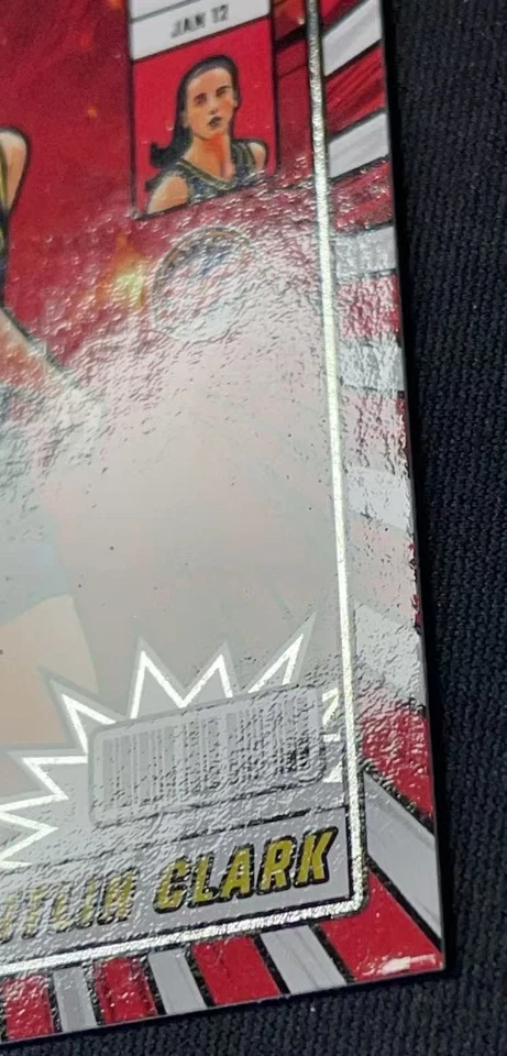 2025 Panini WNBA Donruss Caitlin Clark #19 Net Marvels SP - Image 3 of 3