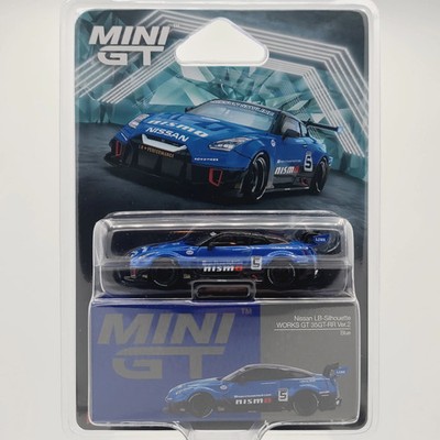Mini GT LB-Silhouette WORKS GT NISSAN 35GT-RR Ver.2 - 1:64, Blue (2026 MiJo