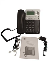 AT&T ML17939 2-Line Corded Telephone w/ Answering System Caller ID/Call Waiting