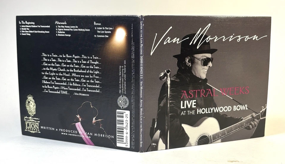 Van Morrison • Astral Weeks Live At The Hollywood Bowl CD • 2009 • Like New - Image 4 of 4