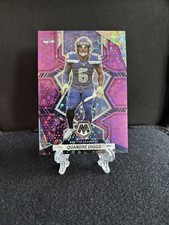 Quandre Diggs 2022 Panini Mosaic Purple No Huddle Prizm #20/50 Seahawks #173