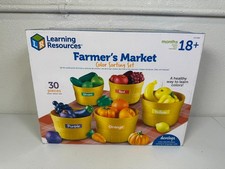 Learning Resources   Farmer  s Market Sorting Set Damage Box  Open Box 