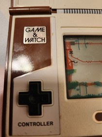 Game & Watch Vintage Donkey Kong II JR-55 1988 NOT TESTED BUT LOOKS PERFECT. 