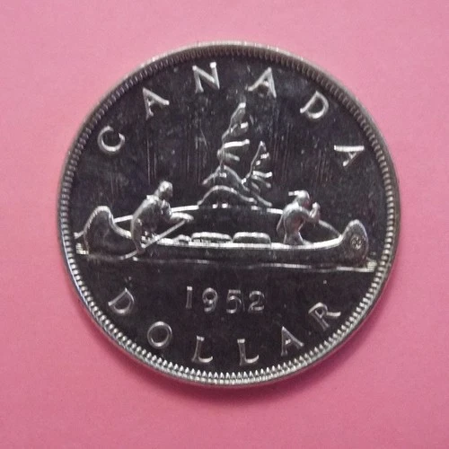 1952 CANADA Silver Dollar BU Cond -