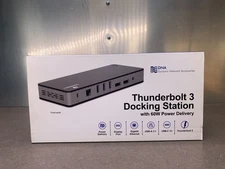 DNA 10 Port Thunderbolt 3 60 W Power Docking Station DOS-TB3-10P-01B-DNA