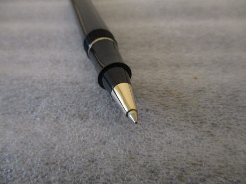 PENNA A SFERA ROLLER SHEAFFER BALANCE WHITE DOT BLACK con SCATOLA + LIBRETTO - NECESSITA DI RICARICA - Foto 16 di 24
