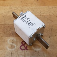 Siemens 3NE1331-0 Sitor Fuse Link NH2 690VAC 42W 350A w/Blade Contacts - USED