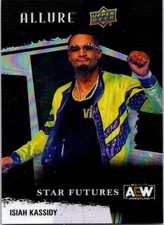 2022 Upper Deck Allure AEW Black Rainbow ISIAH KASSIDY
