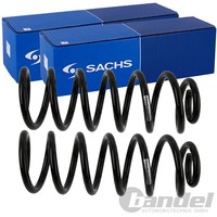 2X Sachs Fahrwerksfeder Federn Satz Hinten Passend FüR Hyundai Tucson
