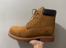 10061 Timberland 6 Inch Premium Boot Wheat Nubuck Tb010061 10