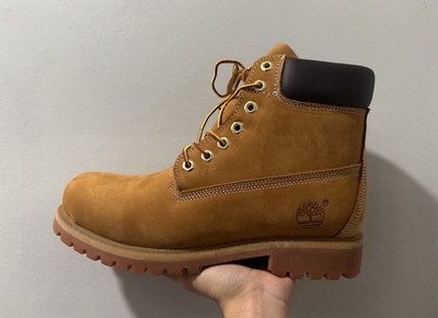 10061 Timberland 6 Inch Premium Boot Wheat Nubuck Tb010061 10 for