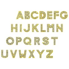 26Pcs Durable Alloy Letter Pendants for DIY Bracelet Necklace Jewelry Crafts