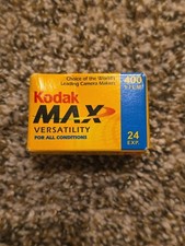 Kodak Max Versatility 400 Film Unopened Box 1/05