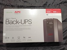 APC - Back-UPS Pro 1000VA Battery Back-Up System - Surge Protector -Black - NEW